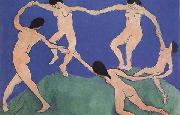 Henri Matisse Shchukin's 'Dance' (first version) (mk35) oil painting on canvas